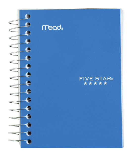 Mead 3-1/2 in. W x 5-1/2 in. L College Ruled Spiral Notebook (Pack of 6)