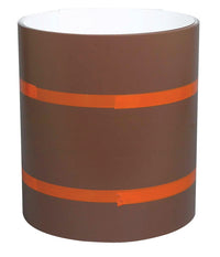 Amerimax 10 in. W X 50 ft. L Aluminum Painted Coil Brown/White - Deal of The Week