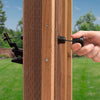GH Gate Products 1.75 in. H X 6.75 in. W X 13 in. L Plastic Gate Latch Pull