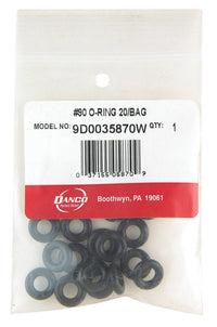 Danco 1/2 in. D X 1/4 in. D #90 Rubber O-Ring 20 pk - Deal of The Week