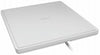RCA White Amplified 30 mi. Range Coax F-Connector Free HDTV Digital Antenna for Indoor