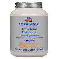 Permatex 80078 Anti-Seize Lubricant, 8 oz Brush Top Bottle - High Temp 1600°F