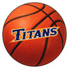 Cal State - Fullerton Basketball Rug - 27in. Diameter
