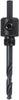 Lenox 5 in. L Hole Saw Mandrel 9/16 in. 1-3/16 in. 1/4 in. 3-Flat 1 pc