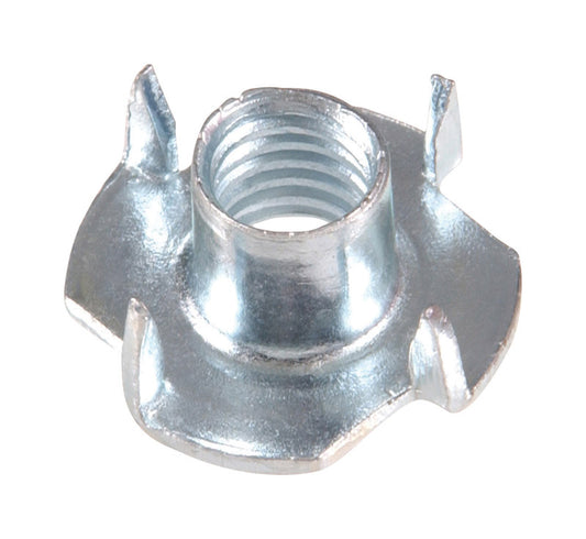 Hillman 1/4 in. Zinc-Plated Steel SAE Tee Nut 100 pk