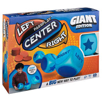 Spin Master Giant Edition Left Center Right Game Multicolored 27 pc (Pack of 2)