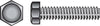 Hillman 1/4 in. D X 1-1/4 in. L Zinc Plated Steel Hex Tap Bolt 100 pk