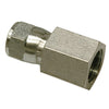 Apache Steel 3/8 in. D X 3/8 in. D Hydraulic Adapter 1 pk
