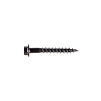 Simpson Strong-Tie No. 10 X 1-1/2 in. L Hex Black Bold Wood Screws 50 pk