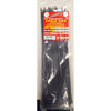 Tool City  11.8 in. L Black  Cable Tie  100 pk