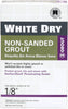 Custom Building Products White Dry Indoor and Outdoor White Grout 5 lb. (Pack of 4)