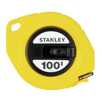 Stanley 100 ft. L X 0.38 in. W Closed Reel Long Tape Measure 1 pk - Deal of The Week