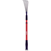 Bond 37 in. 9 Tine Steel Fan Rake Steel Handle - Deal of The Week