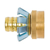 Gilmour 5/8 in. Brass Threaded Female Clinch Coupling