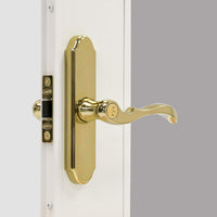 Larson M2 Bright Brass Gold Zinc Mortise Latch 1 pk