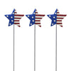 Alpine USA Star Metal Red, White, Blue 24 in. H Outdoor Garden Stake (Pack of 18)