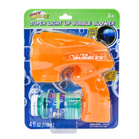 Maxx Bubbles Bubble Blaster with Light Orange (Pack of 6)