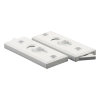 Prime-Line White Vinyl Window Tilt Latch 2.9 in. W X 1.1 in. L For Vinyl Windows 2 pk - Deal of The Week