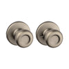 Kwikset  Tylo  Antique Brass  Steel  Passage Door Knob  3  Right or Left Handed