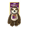 Multipet Assorted Monkey, Lemur, Sloth, Tamarin, and Koala Polyester Dog Toy Medium (Pack of 12).