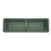 Bloem Dura Cotta 5.75 in. H X 24 in. W X 7.5 in. D Plastic Window Box Basil - Deal of The Week