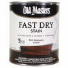 Old Masters Semi-Transparent Rich Mahogany Oil-Based Alkyd Fast Dry Wood Stain 1 qt