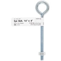 BOLT EYE W/NUT 1/4 inchX4" (A)