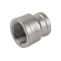 B&K Proline 1/2 in. FIP X 3/8 in. D FIP Stainless Steel Reducing Coupling