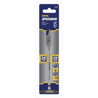 Irwin Speedbor 1/2 in. X 6 in. L Carbon Steel Wood Boring Bit Hex Shank 1 pc