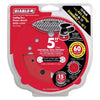 Diablo 5 in. Ceramic Blend Hook and Lock Sanding Disc 60 Grit Coarse 15 pk