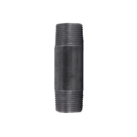 STZ Industries 2 in. MIP each X 2 in. D MIP Black Steel 4 in. L Nipple - Deal of The Week