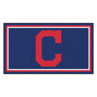 MLB - Cleveland Indians 3ft. x 5ft. Plush Area Rug