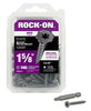 Rock-On No. 9 X 1-5/8 in. L Star Flat Head Cement Board Screws 140 pk