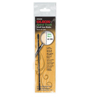 Olson 5 in. Carbon Steel Scroll Saw Blade 41 TPI 12 pk