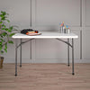 Cosco Casual 24.05 in. W X 48 in. L Rectangular Folding Table (Pack of 2)
