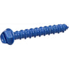 HILLMAN Tapper 1/4 in. D X 1.75 in. L Steel Hex Head Concrete Screw Anchor 100 pk - Open Box