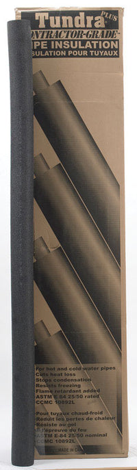 Tundra 6 L Polyethylene Foam Pipe Insulation (Pack of 9)