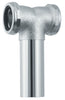 PlumbCraft 1-1/2 in. D Brass Drain Tee