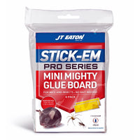 JT Eaton Stick-Em Pro Series Mini Glue Board Trap For Insects and Mice 4 pk (Pack of 24)