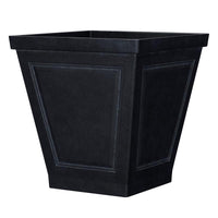 L&G Solutions 16.7 in. H X 16 in. D Polyresin New England Planter Black (Pack of 5)