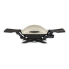 Weber Q2000 1 Burner Liquid Propane Grill Titanium