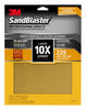3M Sandblaster 11 in. L X 9 in. W 220 Grit Ceramic Sandpaper 4 pk