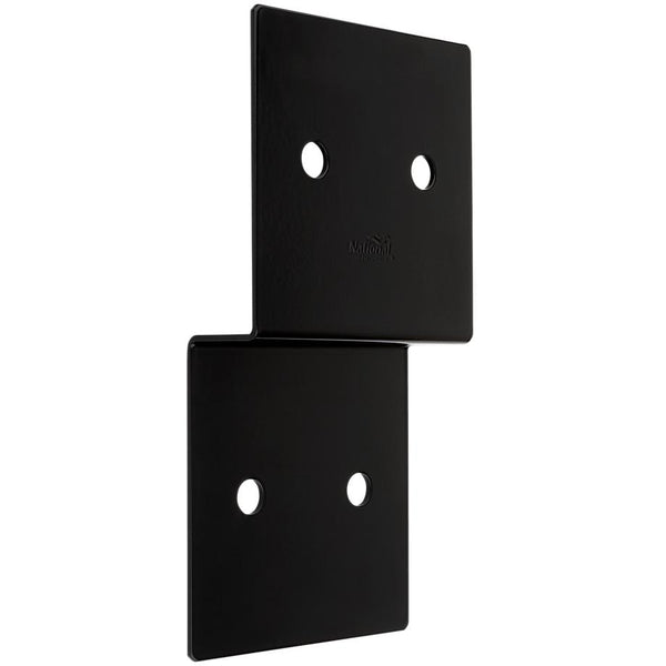 1219BC Tirante para vigas Indio de 1-1/2" x 5" x 10", color negro