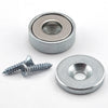 Magnet Source .281 in. L X .875 in. W Silver Super Latch Magnets 23 lb. pull 1 pc
