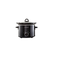 Crockpot 2 qt Black Stoneware Slow Cooker