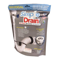Simple Drain Rubber Sink Drain Kit - Open Box