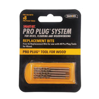 Starborn Pro Plug Stainless Steel Drill Bit Set Hex Shank 5 pc