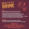 Chef J's BBQ Provisions Bayou Brine Brine Mix 16 oz