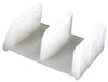 Prime-Line 5.4 in. H X 1-9/16 in. W Clear Frameless Shower Door Bottom Guide