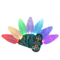 Celebrations Platinum LED C6 Multicolored 50 ct String Christmas Lights 25 ft.